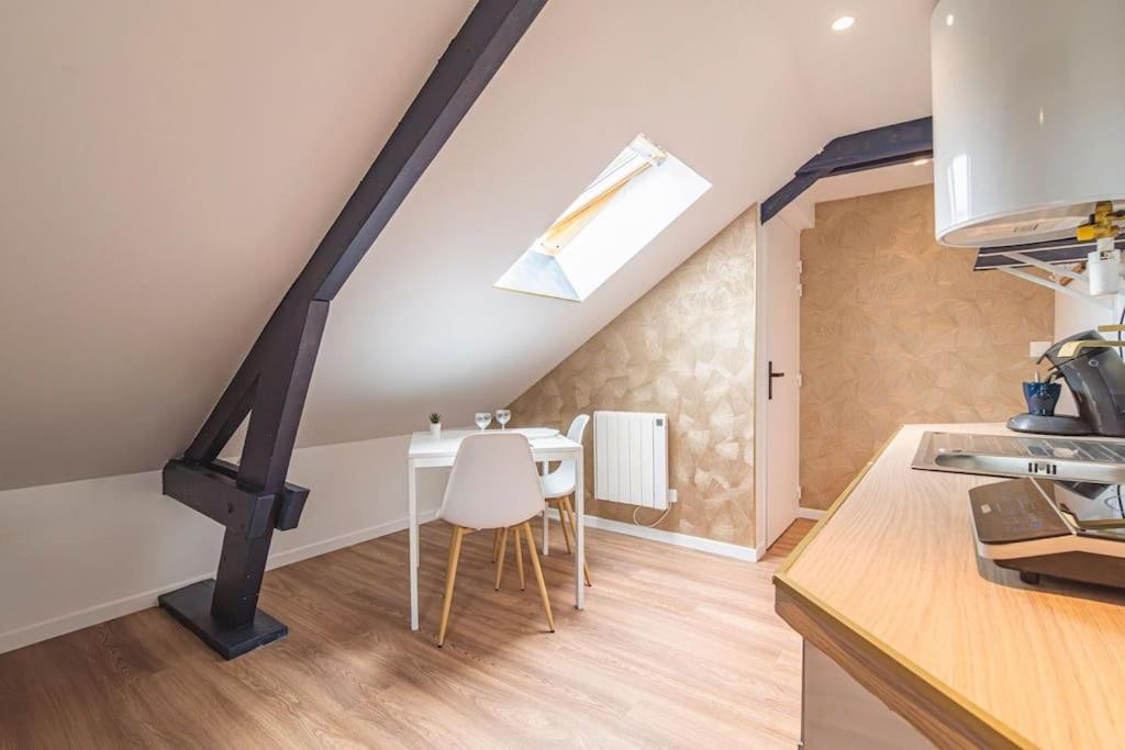 L'Azur Dore, Studio Pour 2 Voyageurs Isles-sur-Suippe Luaran gambar